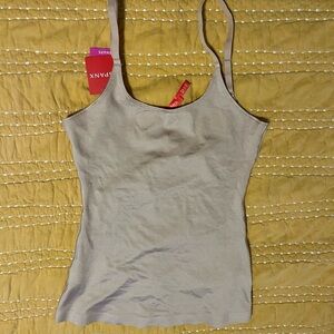 SPANX Women's Cream Shapewear Tank